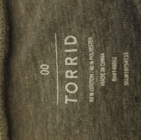 Torrid 'Fight' Breast Cancer Awareness Sweatshirt - Picture 3 of 4